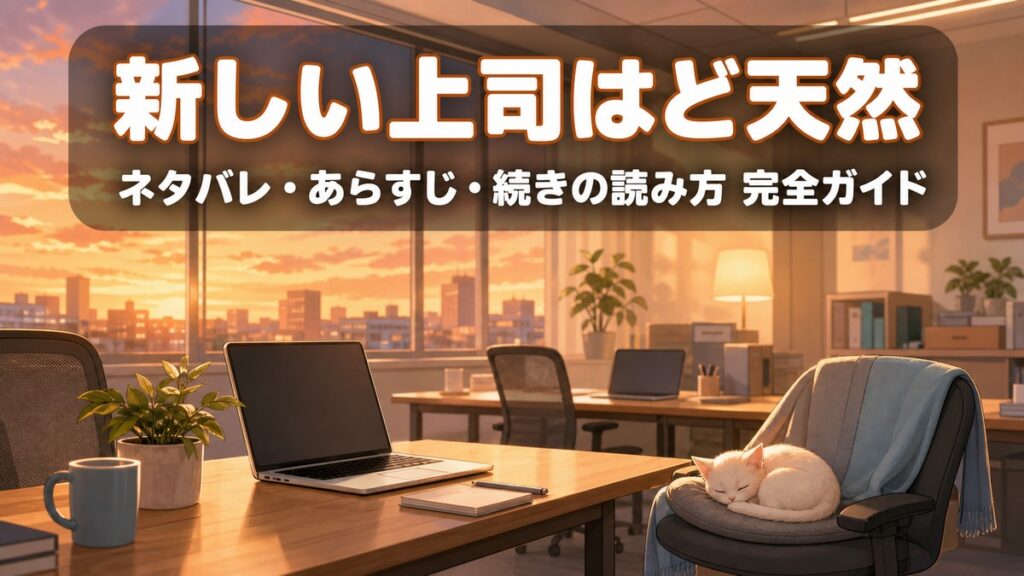 新しい上司はど天然のネタバレ・あらすじ・続きの読み方を解説する記事のアイキャッチ画像